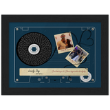 Cassette -- Vicente & Monica 11/10/2019 -- Black framed 6x8 -- Gelato