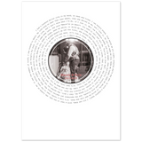 Music Song Record -- poster/ 20''x28'' -- Mandy & Kyle