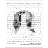 Lyrics Song -- Poster/ 8''x10'' -- Lu & Pi