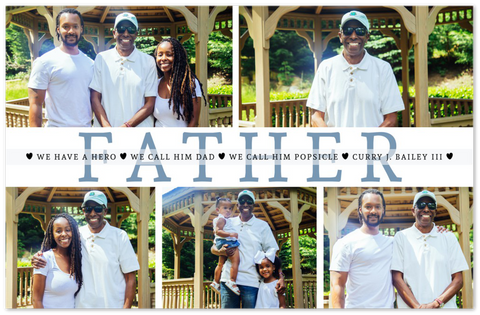 Daddy Family Prints -- 11''x17'' -- Popsicle -- gelato