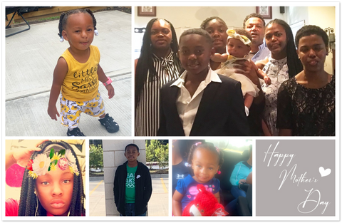 Photos Collages Prints -- 11''x17'' -- Happy Mother’s Day (5photo) -- gelato