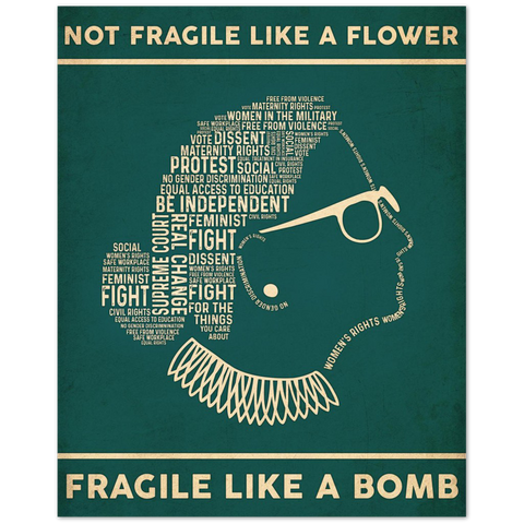 Not Fragile Like A Flower -- 2 -- 8x10 -- Gelato