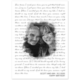 Music Lyrics Song -- Poster/ 5''x 7'' -- Scott and Kim
