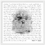 Premium Semi-Glossy Paper Wooden Framed Poster