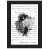 Gelato Framed 5x7 1.3 - I Get To Love You - Chaz & ShaNae