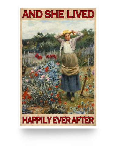 She Lived Happily Ever After Posters - 11x17 - 3.1